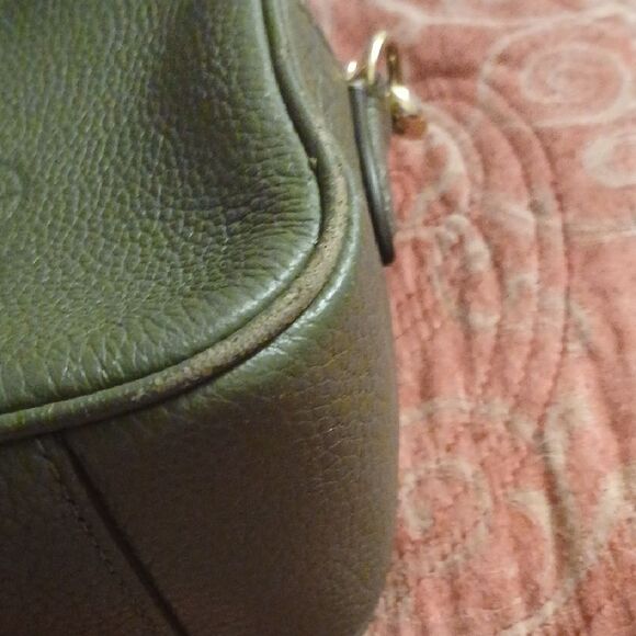 Green Leather Crossbody Bag - Picture 4 of 8